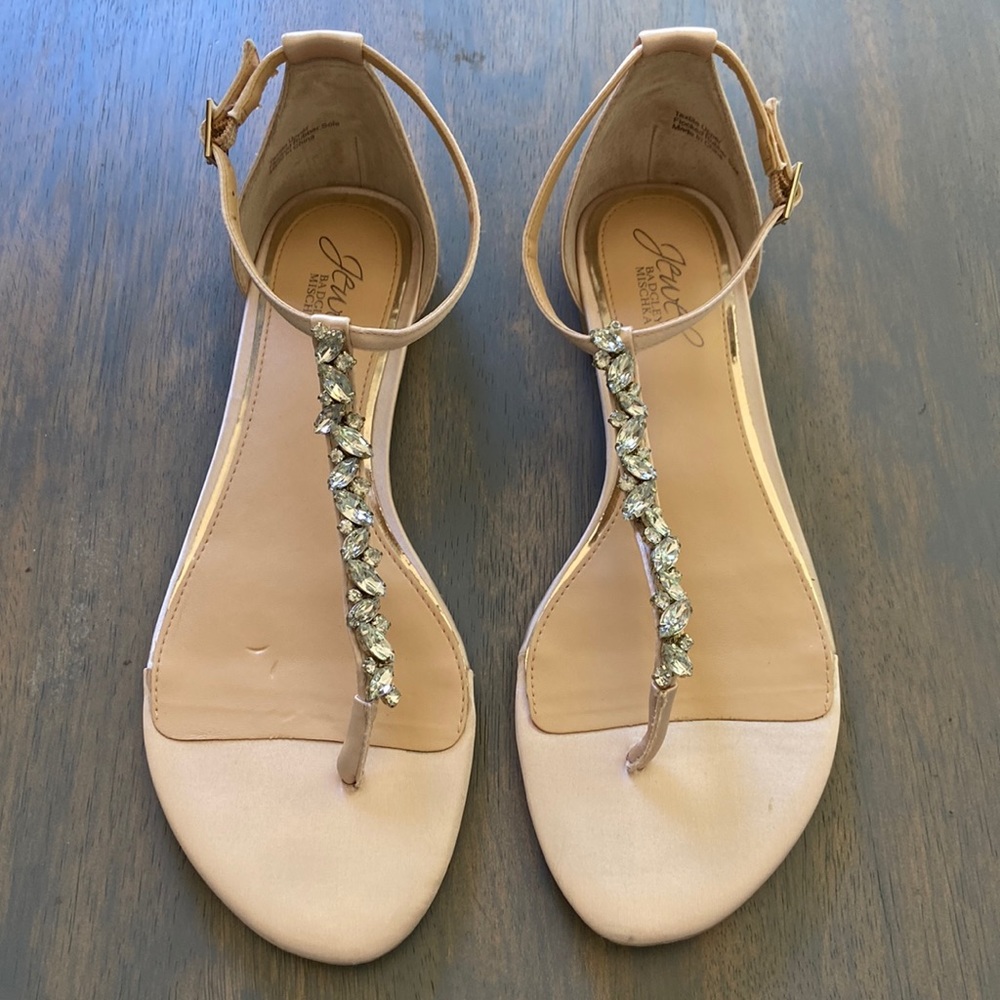 Jewel Badgley Mischka Sandals